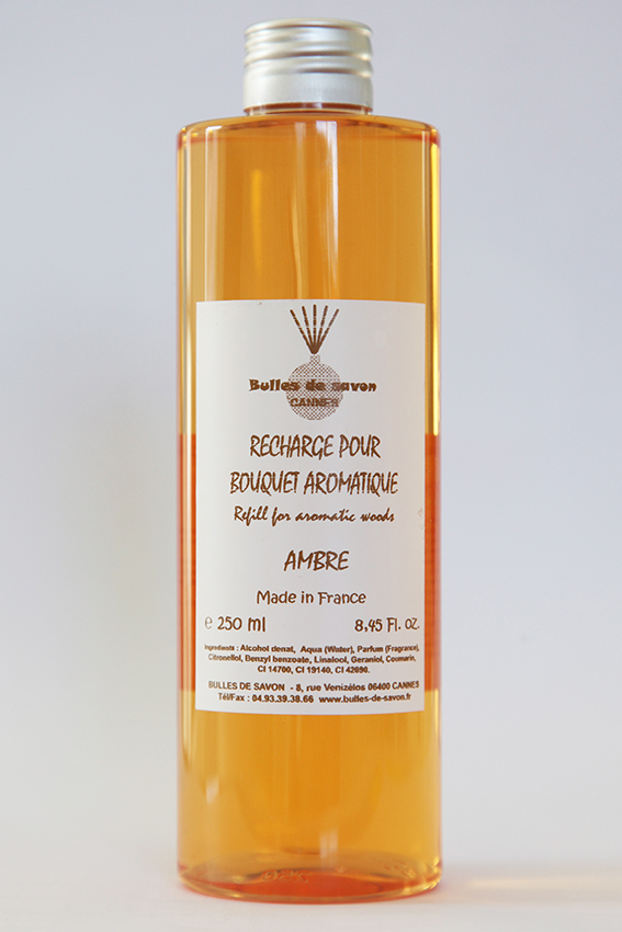 Recharge Bouquet Aromatique Ambre 250ML - Bulles de Savon