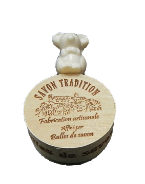 Savon Camembert avec sa Souris - Bulles de Savon