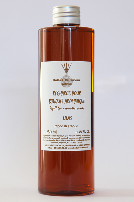 Recharge Bouquet Aromatique Lilas 250Ml - Bulles de Savon