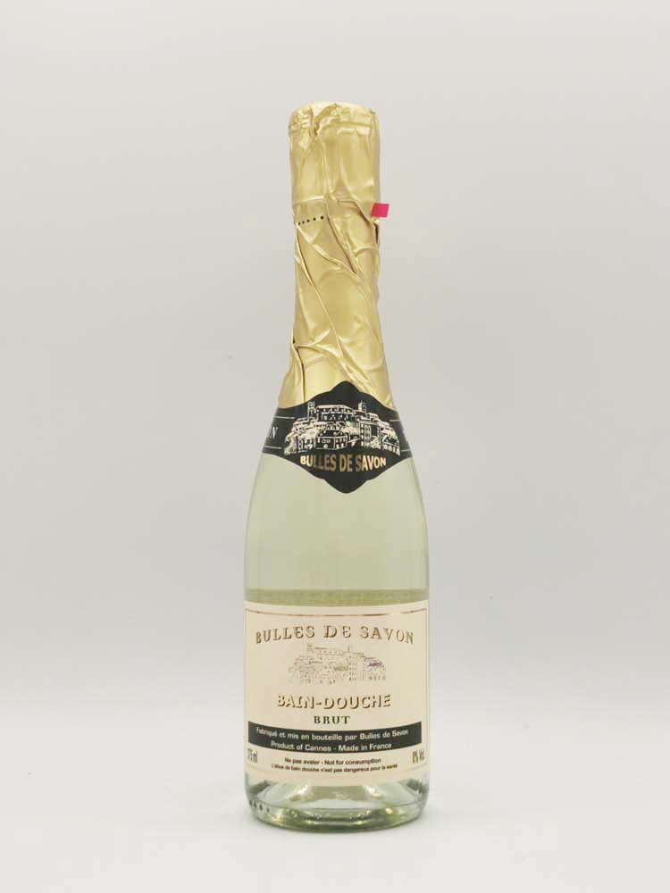 Gel Douche Bouteille de Champagne Chteau Baignade Brut - Bulles de Savon