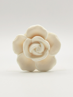 Savonnette Rose blanche - Bulles de Savon